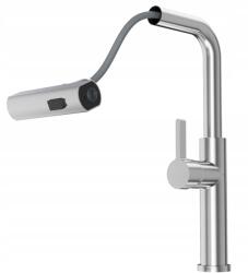 Granitan Konyhai Csaptelep Kihúzható Kifolyócsővel Króm 3 Vízsugár Giro Csaptelep (GIRO1777)