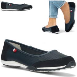 Filippo 36 Lélegző Bőr Balerina Cipő Sportos Nyári Lapos Talpú (Filippo DP14225 NV)