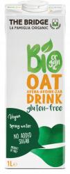 The Bridge hozzáadott cukrot nem tartalmazó zab ital gluténmentes bio 1 l (8019428007296)
