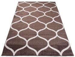 Dywany Chemex Fresh szőnyeg 180x260 cm Modern skandináv stílusú e65br (E665A BROWN)