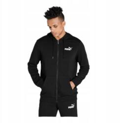 PUMA Férfi Pulóver Ess Small Logo Fz Hoodie Fekete R. m (58670401)