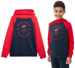 4F Fiú melegítő pulóver 4F M221 kapucnival 140