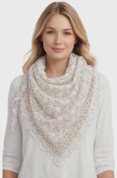  Női tavaszi kendő csipke virág rózsaszín uni méret