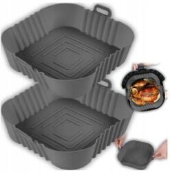  Szilikon Forma Szett Légkeveréses Sütőhöz (air Fryer) Zsírmentes Fritöz Forma (WKŁADY DO AIRFRYERA)