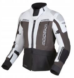 Modeka Textil kabát Modeka Hydron Lady Hamuszürke/Sötétszürke/Fekete 38