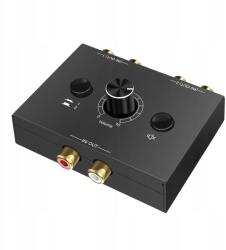  2x1/1 x/R Sztereó audio kapcsoló Sztereó audio (6977652568315)