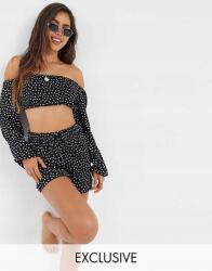  Esmée Fekete Hosszú Ujjú Felső Minta (44) (546755)