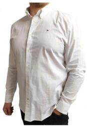 Tommy Hilfiger hosszú ujjú, Regular Fit, hófehér ing, S méret