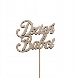 Klepkomania topper tortára, "nagymama Napja" felirattal (BSTP592.)