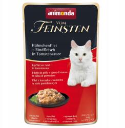 Animonda vom Feinsten Adult tasak 50g Csirke Marhahús paradicsomszószban