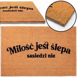 TabPrint Lábtörlő 40x60 cm "a Szerelem Vak" Mintás (ŚMIESZNE ANTY PIS Wiele WZORÓW)