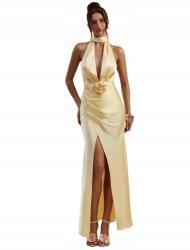 Shein Hosszú Szatén Ruha __40