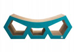 Kapak Drapak Legowisko Dla Kota Washpapa Diamond tengerészkék macskakaparó fekhellyel (Washpapa Standard Diamond morski)