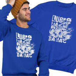 Aradena Meleg pulóver "Szeretek gyorsan quad-ozni" mintával quad rajongóknak 3XL-es méretben (406 XXL Lubię szybko jeździć Quad)