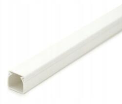 CanaLUX Kábelrendező Léc Kábelcsatorna Fehér Vályú Fedél 12x12 2m Bkk (CNL-C-12012)