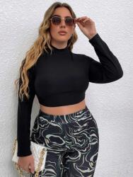 Shein HC13312 Shein Fekete Fűzős Felső A Hátán Álló (4) 50