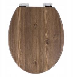 SAPHO Univerzális WC-ülőke Mdf Dió Cersanit Roca Armatura Hybner Kerékhez (170511)