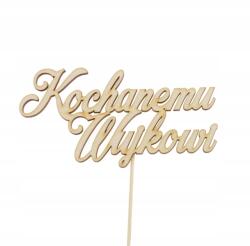 Klepkomania topper tortára "szeretett Nagyonkámnak" felirattal (BSTP460)