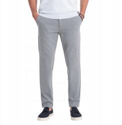 Ombre Elegáns férfi chino nadrág klasszikus szabás j. szürke V1 OM-PACP-0191 M