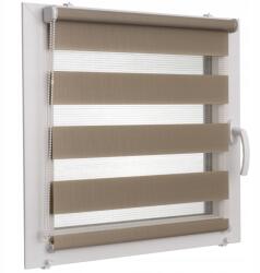 Voppi Roló Nappal és Éjszaka Balkonra, Méretre Készítve 100x230 CM, Beige Tejeskávé Színű (Voppi)