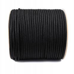  Polipropilén vitorlás zsinór fekete fonott 8mm 1M (LINKA-FI-8-CZARNA)