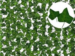 Griny Mesterséges Kúszónövények Borostyán Girland Zöld Fal Növény Dekoráció 12db (Griny)