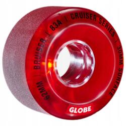Globe Cruiser kerekek Globe Bruiser Clear Red Piros 62 mm (194604122319)
