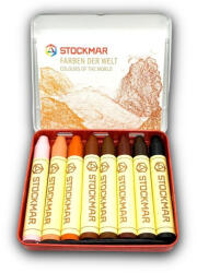 Stockmar 100. A Világ Színei válogatás 8 színű Méhviaszceruza wawa