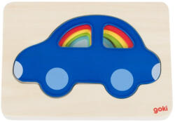 Goki Színes autók fakirakó (GOKI) GK57485