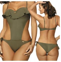 Marko Egyrészes Fürdőruha Érzéki Carmen Hazel M-468 XL Khaki