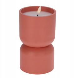  Glow Led dekorációs gyertya, 16x10 cm, Led lámpa asztalra, boho tégla