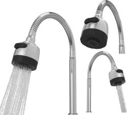 Granitan Flexibilis, Állítható Csaptelepcső Ezüst Króm Konyhai Csaphoz (WYLEWKA18494)