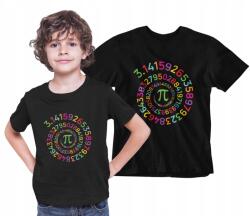 Aradena Gyerek Póló Fehér Fekete Pi Szám Iskola Születésnap Ajándék 87-92 (138 2 Liczba Pi)