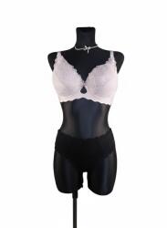  Lézervágott oldalmerevítős melltartó DaFuTing púderrózsaszín 75C (9831C)