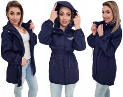 Soprato Stílusos És Kényelmes Átmeneti Parka Kapucnis Kabát M-es