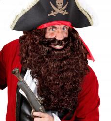 Widmann Kalóz szakáll barna szakáll szett Kalóz szerzetes (8003558005352)