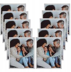 MPink Design 10 db Képkeret 21x29, 7 cm-es képekhez, ezüst színű plexi előlappal (CT1-R21X29,7IL13,15,9 x10)
