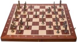 Square Német Fém Sakk Készlet Fa Sakktábla 53 x 53 cm