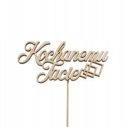 Klepkomania felirat tortadísz Szeretett Apukának (BSTP582)