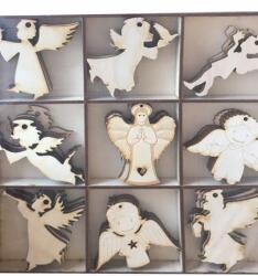  Ünnepi Szett 45db 7, 5cm Angyalka Angyal Angyalok (30336)