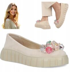 Filippo Női Bőrcipők Platformtalpú Filippo 40 Nyári Slip-On Cipő (DP4682/25 BE)