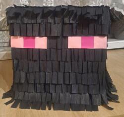 Pinata Minecraft Enderman, Fekete Szülinapi Pinata 30 cm, nagy kézműves (Goral)