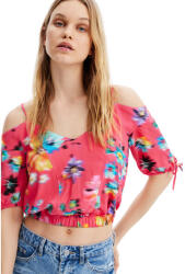 Desigual Rózsaszín Mintás Felső (M) (574107)
