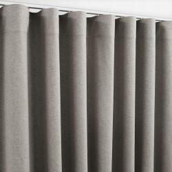 Prestiqua Függöny Sötétítő Szalaggal 130x120 Szennyes Bézs 100% Blackout Pure (51231)