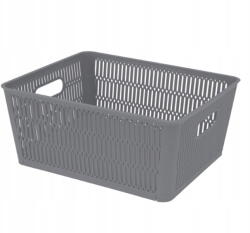 Koopman Kosár fogantyúkkal műanyag univerzális 28x23x12 cm (8720573273084)