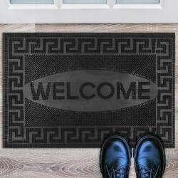 SmartHome Gumi Welcome bejárati lábtörlő 60x40 cm - csúszásmentes, fekete (ASC23036)