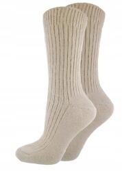 Marilyn Meleg téli zokni bordázott pamut Marilyn F28 bézs Latte