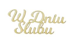  Fa esküvői felirat, dekoráció Az Esküvő Napján jókívánságok (25182)