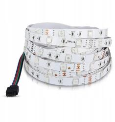 V-TAC Rgb Led szalag színes 5m 12V V-tac falra szerelhető (212124)