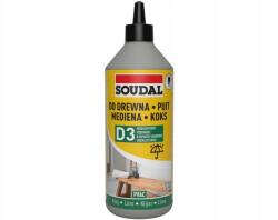 Soudal D3 Vízálló Fa Ragasztó 65A 750ml (104739)